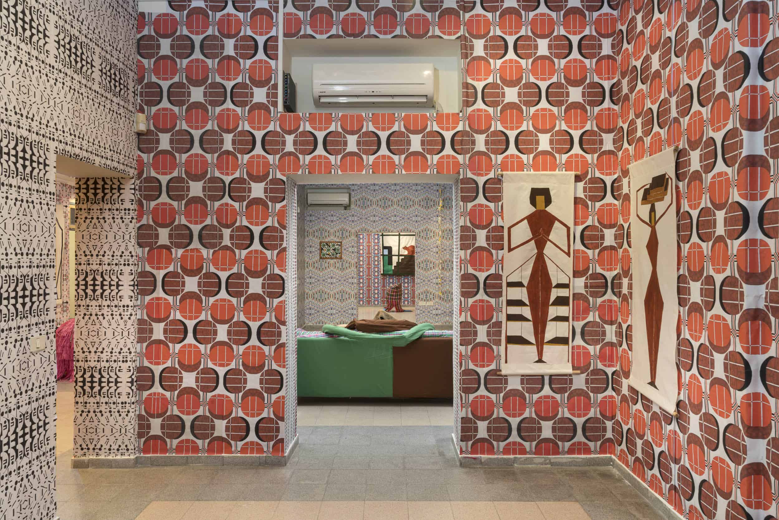 Wormhole, 2023, exhibition view, photo by Liat Elbling